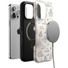 image:imageCasely iPhone 15 Pro Case  Graveyard Gathering  Skeleton Picnic  Bold Protective Design  MagSafe Compatible Design