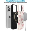 image:imageCasely iPhone 15 Pro Case  Heart Flutters  Butterfly  Bold Protective Design  Compatible with MagSafe