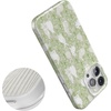 image:imageCasely iPhone 15 Pro Case  Hop to it  Green Bunny  Compatible with MagSafe  Classic Ultra Thin Design