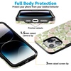 image:imageCasely iPhone 15 Pro Case  Hydrangea Haze  Floral Garden  Bold Protective Design  Compatible with MagSafe