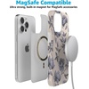 image:imageCasely iPhone 15 Pro Case  Ink amp Iris  Vintage Floral  Compatible with MagSafe  Classic Ultra Slim Design