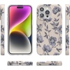 image:imageCasely iPhone 15 Pro Case  Ink amp Iris  Vintage Floral  Compatible with MagSafe  Classic Ultra Slim Design