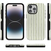 image:imageCasely iPhone 15 Pro Case  Linen Stripe  The Boyfriend Collection  Bold Protective Design  Compatible with MagSafe