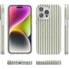image:imageCasely iPhone 15 Pro Case  Linen Stripe  The Boyfriend Collection  Compatible with MagSafe  Classic Ultra Thin Design