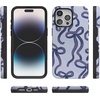 image:imageCasely iPhone 15 Pro Case  Love Me Knot  Blue Bow  Bold Protective Design  MagSafe Compatible Design