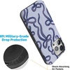 image:imageCasely iPhone 15 Pro Case  Love Me Knot  Blue Bow  Bold Protective Design  MagSafe Compatible Design
