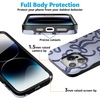 image:imageCasely iPhone 15 Pro Case  Love Me Knot  Blue Bow  Bold Protective Design  MagSafe Compatible Design