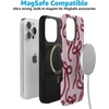 image:imageCasely iPhone 15 Pro Case  Love Me Knot  Mauve Bow  Bold Protective Design  MagSafe Compatible Design