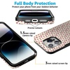 image:imageCasely iPhone 15 Pro Case  Lovebug  Mauve Hearts  Bold Protective Design  MagSafe Compatible Design