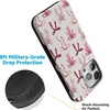 image:imageCasely iPhone 15 Pro Case  Lover Girlie  Pink Bows  Bold Protective Design  Compatible with MagSafe
