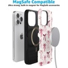 image:imageCasely iPhone 15 Pro Case  Lover Girlie  Pink Bows  Bold Protective Design  Compatible with MagSafe