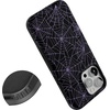 image:imageCasely iPhone 15 Pro Case  Midnight Web  Spider Web  Bold Protective Design  Compatible with MagSafe