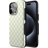 image:imageCasely iPhone 15 Pro Case  Mint Lattice  Sunday Best  Bold Protective Design  Compatible with MagSafe