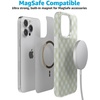 image:imageCasely iPhone 15 Pro Case  Mint Lattice  Sunday Best  Compatible with MagSafe  Classic Ultra Thin Design