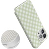 image:imageCasely iPhone 15 Pro Case  Mint Lattice  Sunday Best  Compatible with MagSafe  Classic Ultra Thin Design
