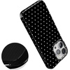 image:imageCasely iPhone 15 Pro Case  On the Dot  Black Polka Dot  Compatible with MagSafe  Classic Ultra Slim Design