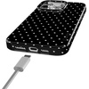 image:imageCasely iPhone 15 Pro Case  On the Dot  Black Polka Dot  Compatible with MagSafe  Classic Ultra Slim Design