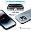 image:imageCasely iPhone 15 Pro Case  On the Dot  Blue amp Brown Polka Dot  Bold Protective Design  Compatible with MagSafe