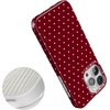 image:imageCasely iPhone 15 Pro Case  On the Dot  Maroon Polka Dot  Compatible with MagSafe  Classic Ultra Slim Design