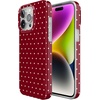image:imageCasely iPhone 15 Pro Case  On the Dot  Maroon Polka Dot  Compatible with MagSafe  Classic Ultra Slim Design