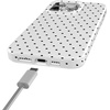 image:imageCasely iPhone 15 Pro Case  On the Dot  White Polka Dot  Compatible with MagSafe  Classic Ultra Slim Design