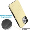 image:imageCasely iPhone 15 Pro Case  On the Dot  Yellow Polka Dot  Bold Protective Design  Compatible with MagSafe