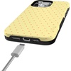 image:imageCasely iPhone 15 Pro Case  On the Dot  Yellow Polka Dot  Bold Protective Design  Compatible with MagSafe