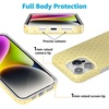image:imageCasely iPhone 15 Pro Case  On the Dot  Yellow Polka Dot  Compatible with MagSafe  Classic Ultra Thin Design