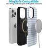 image:imageCasely iPhone 15 Pro Case  Pastel Picnic  Blue Gingham  Bold Protective Design  Compatible with MagSafe