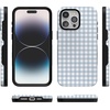 image:imageCasely iPhone 15 Pro Case  Pastel Picnic  Blue Gingham  Bold Protective Design  Compatible with MagSafe