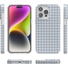 image:imageCasely iPhone 15 Pro Case  Pastel Picnic  Blue Gingham  Compatible with MagSafe  Classic Ultra Thin Design
