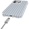 image:imageCasely iPhone 15 Pro Case  Pastel Picnic  Blue Gingham  Compatible with MagSafe  Classic Ultra Thin Design