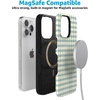 image:imageCasely iPhone 15 Pro Case  Pastel Picnic  Blue amp Green Gingham  Bold Protective Design  Compatible with MagSafe