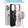 image:imageCasely iPhone 15 Pro Case  Pink Plaid  Sunday Best  Bold Protective Design  Compatible with MagSafe