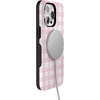 image:imageCasely iPhone 15 Pro Case  Pink Plaid  Sunday Best  Bold Protective Design  Compatible with MagSafe