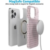 image:imageCasely iPhone 15 Pro Case  Pink Polka Dot  On the Dot  Compatible with MagSafe  Classic Ultra Slim Design