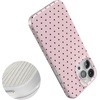image:imageCasely iPhone 15 Pro Case  Pink Polka Dot  On the Dot  Compatible with MagSafe  Classic Ultra Slim Design