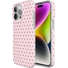 image:imageCasely iPhone 15 Pro Case  Pink Polka Dot  On the Dot  Compatible with MagSafe  Classic Ultra Slim Design