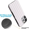image:imageCasely iPhone 15 Pro Case  Pink Stripes  Sunday Best  Bold Protective Design  Compatible with MagSafe