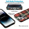 image:imageCasely iPhone 15 Pro Case  Plaid amp Proper  Signature Plaid  Bold Protective Design  MagSafe Compatible Design