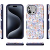 image:imageCasely iPhone 15 Pro Case  Poppy Meadows  Pastel Floral  Bold Protective Design  Compatible with MagSafe
