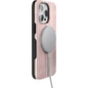 image:imageCasely iPhone 15 Pro Case  Pretty in Pastel  Blush Stripes  Bold Protective Design  MagSafe Compatible Design