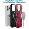 image:imageCasely iPhone 15 Pro Case  Romance Novel  Moody Floral  Bold Protective Design  MagSafe Compatible Design