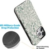 image:imageCasely iPhone 15 Pro Case  Sage Garden  Green Floral  Bold Protective Design  Compatible with MagSafe