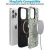 image:imageCasely iPhone 15 Pro Case  Sage Garden  Green Floral  Bold Protective Design  Compatible with MagSafe