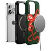 image:imageCasely iPhone 15 Pro Case  Santas Favorite  Holiday Bow  Bold Protective Design  MagSafe Compatible Design