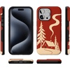 image:imageCasely iPhone 15 Pro Case  Snowed in  Cozy Winter  Bold Protective Design  MagSafe Compatible Design