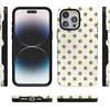 image:imageCasely iPhone 15 Pro Case  Spotted in SoHo  Green Polka Dot  Bold Protective Design  Compatible with MagSafe