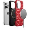 image:imageCasely iPhone 15 Pro Case  Stocking Stuffer  Christmas Knit  Bold Protective Design  MagSafe Compatible Design