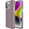 image:imageCasely iPhone 15 Pro Case  Sunday in Brooklyn  Chocolate Blue Stripes  Compatible with MagSafe  Classic Ultra Slim Design